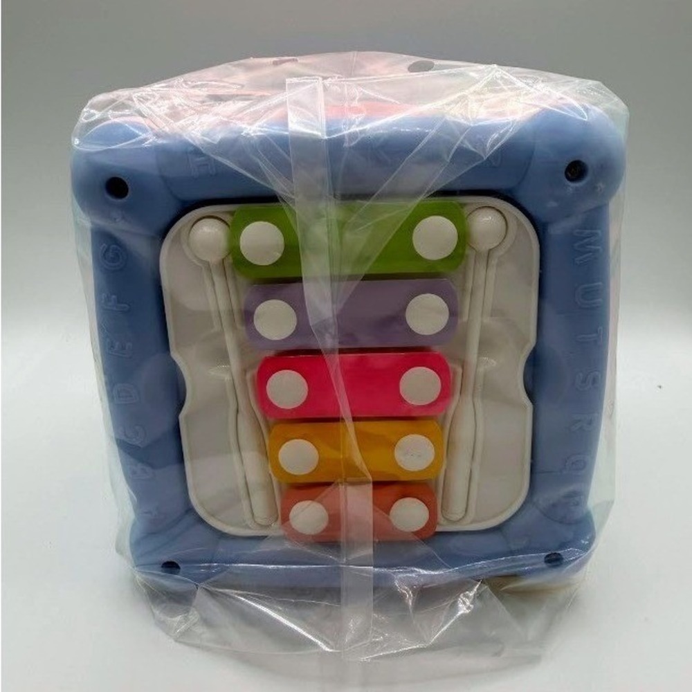 Mini Ami Activity Cube Baby Toy Musical Xylophone Shape Sorter New in Box - Picture 8 of 8